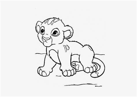 baby lion coloring page  coloring pages  coloring books  kids