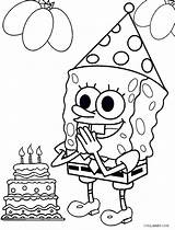 Spongebob Coloring Pages Birthday Happy Mouse Valentines Squarepants Papa Baby Kids Krab Krusty Mickey Printable Pdf Print Bob Esponja Cake sketch template