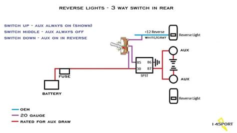 wiring backup lights control circuits jeep wrangler tj forum