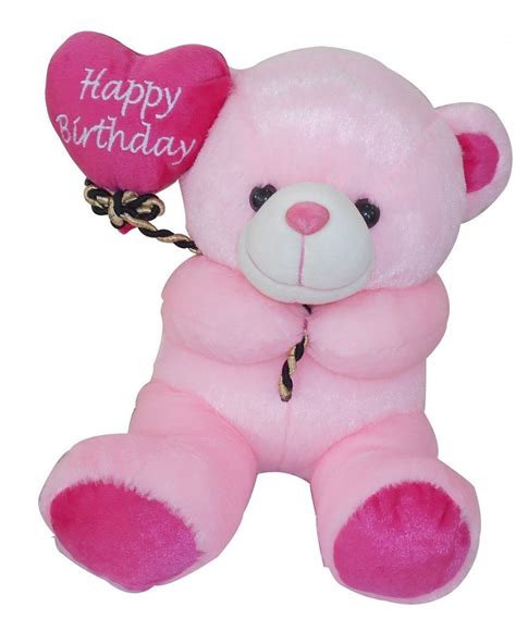 happy birthday soft teddy bear birthday wishes scroll card