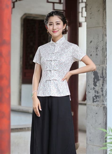 high quality lace white chinese traditionary style mandarin collar
