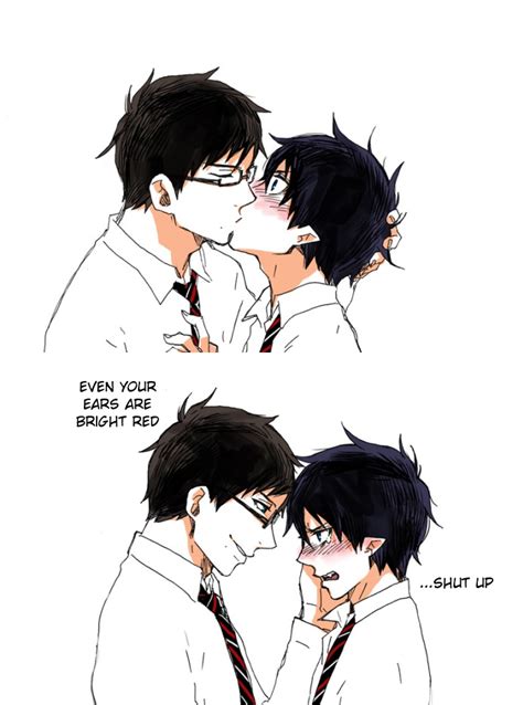 Yukio X Rin Tumblr Blue Exorcist Rin Blue Exorcist