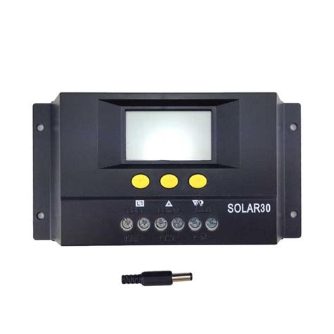 controlerregulator profesional de incarcare pentru panou solar pwm vv  cu display
