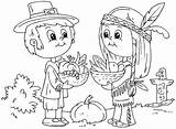Thanksgiving Coloring Pages Pilgrims Bestcoloringpagesforkids Via sketch template