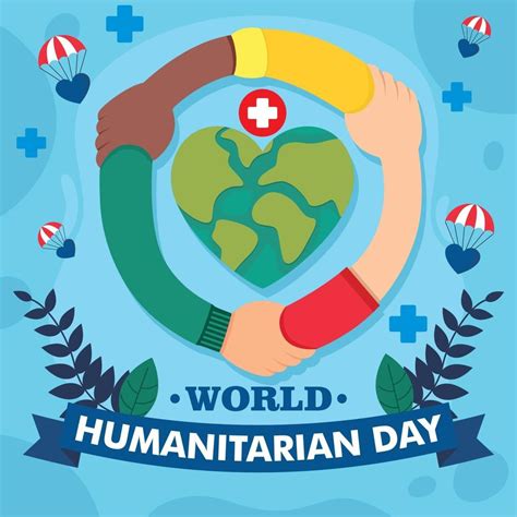 world humanitarian day poster 3230624 vector art at vecteezy