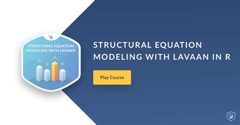 structural equation modeling  lavaan    bloggers