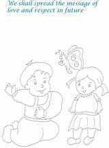 Coloring Childrens Pages Children Print sketch template