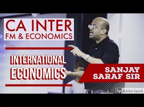 ca inter fm economics international economics class  ssei