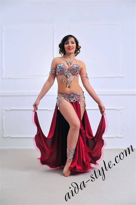Womens Belly Dancer Costumes Aida Style