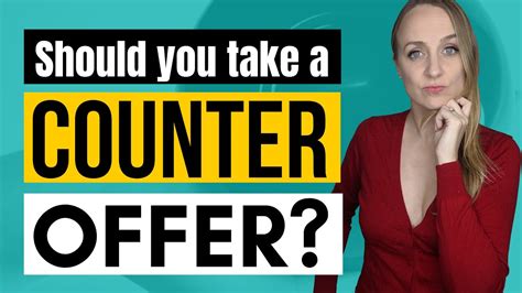 counter offer job   accept  counter offer  salary youtube