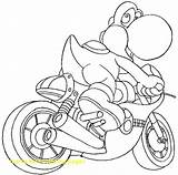 Yoshi Coloring Pages Mario Kart Wii Drawing Halloween Characters Drawings Cart Draw Printable Motorcycle Print Letscolorit Bros Getcolorings Riding Getdrawings sketch template