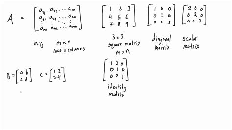 linear algebra matrix introduced youtube