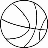 Ball Coloring Basketball Pages Tennis Sports Printable Color Drawing Print Getdrawings Getcolorings sketch template