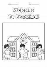 Preschool Am Special Welcome Coloring Pages Worksheets Activities Worksheeto Via sketch template