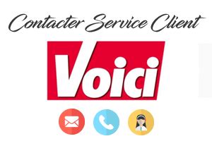 voici magazine contact numero de telephone mail  adresse postale