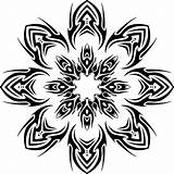 Tribale Openclipart Fiore sketch template