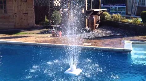 tier floating swimming pool fountain youtube