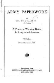 army paperwork  edition open library