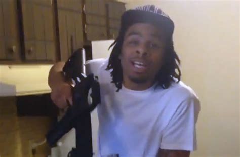 video black man waves guns jokes about shooting racist whites at