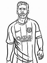 Messi Lionel sketch template