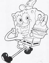 Spongebob Squarepants Nickelodeon Patty Krabby sketch template