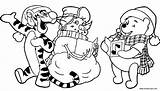 Tigger Christmas Coloring Pages Popular sketch template