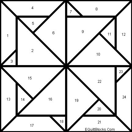 quilt patterns coloring pages clipart