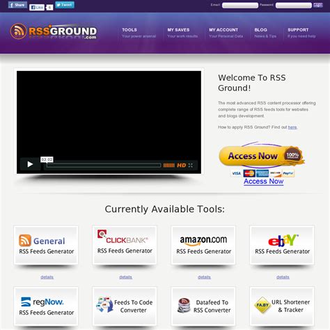 rssgroundcom feeding tools rss feed content
