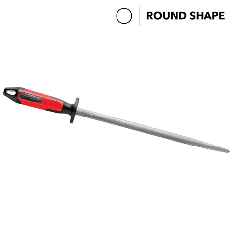 f dick sharpening steel 30cm 12 regular cut round