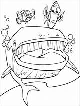 Pages Coloring Nemo Finding Printable sketch template