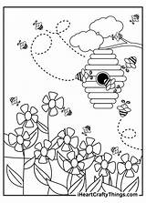 Gardens Iheartcraftythings Brightest Beautifully Hive sketch template