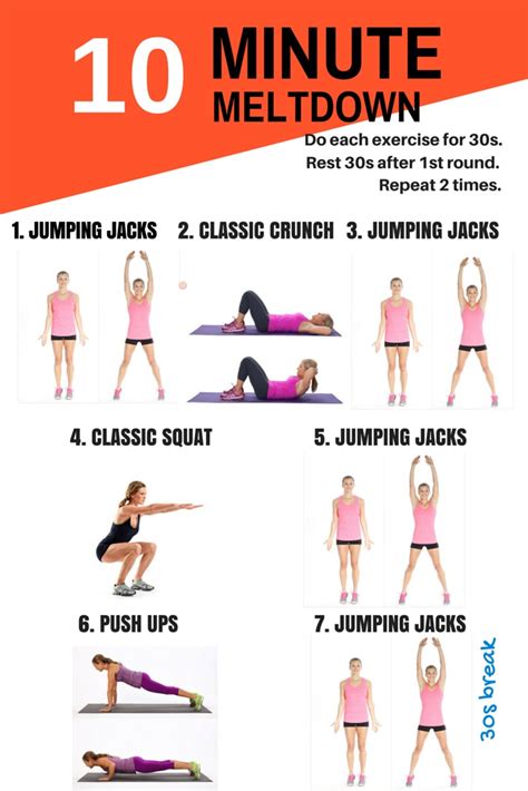 10 minute workouts for busy people who want a better body