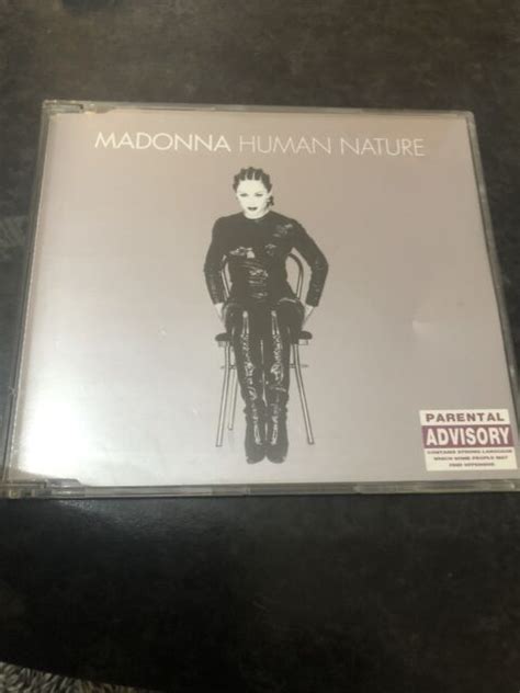 madonna human nature 5 track uk cd single 1995 wo300cd sire maverick
