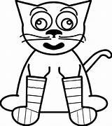 Coloring Cat Off Wecoloringpage sketch template