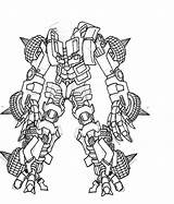 Bionicle Lego sketch template