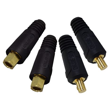 buy welding cable joint quick connector pair dinse style amp amp     sq mm  set
