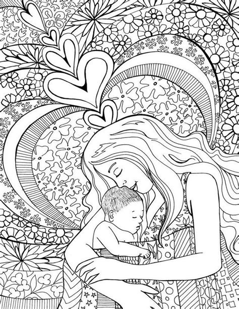 happy mothers day coloring pages  adults xcoloringscom