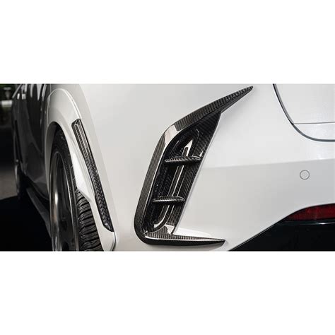 evasive motorsports artisan spirits black label rear bumper duct trim cfrp lexus nx