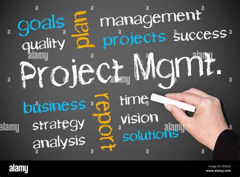 project management stock photo alamy