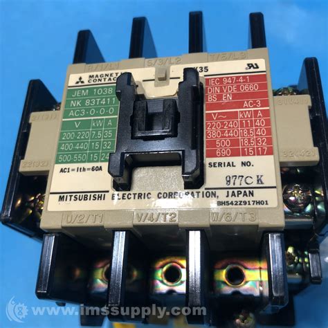 mitsubishi   magnetic contactor  amp ims supply