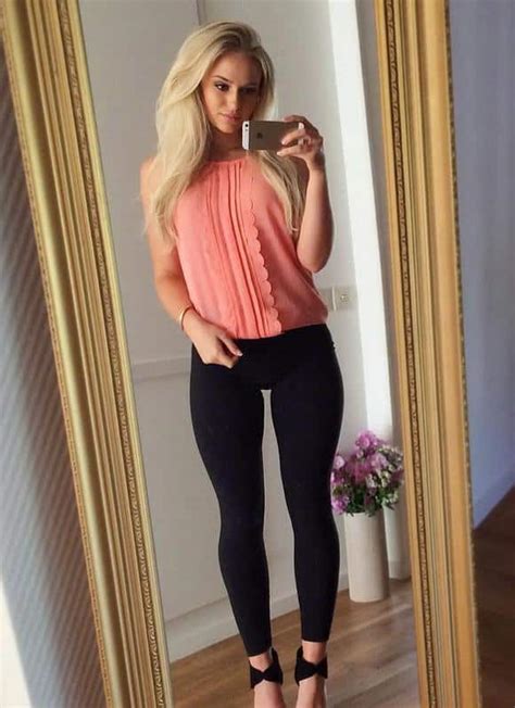 hot blond with a thigh gap hot girls in yoga pants best booty leggings pics