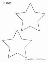 Stars Printable Star Template Templates Coloring Crafts Inch Printables Firstpalette Kids Pages Stencil Shape Color Stencils Sizes Ornament Activities Craft sketch template