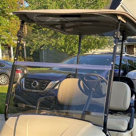 folding acrylic tinted windshield  yamaha drive  golf cart  walmartcom walmartcom