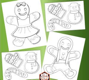 fortnite gingerbread man coloring pages kidsworksheetfun