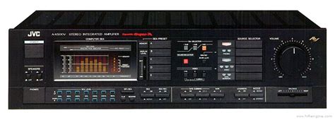 jvc  xv manual super  stereo integrated amplifier hifi engine