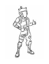 Fortnite Coloring Pages Beef Boss sketch template