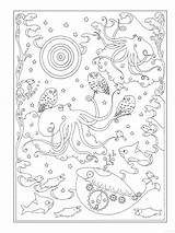Coloring Pages Dover Curious Creatures Haven Creative Book Uploaded User sketch template