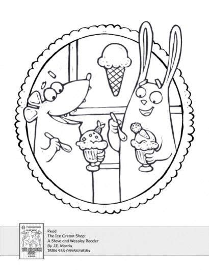 ice cream shop coloring activity parents scholasticcom