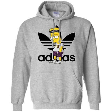 Supreme Bart Simpson With Adidas Yeezy Hoodie Shop