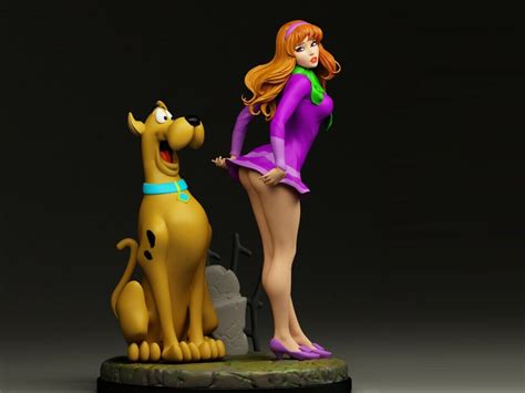 Scooby Doo Daphne Pinup Display Model Statue 1 20 Scale Unpainted